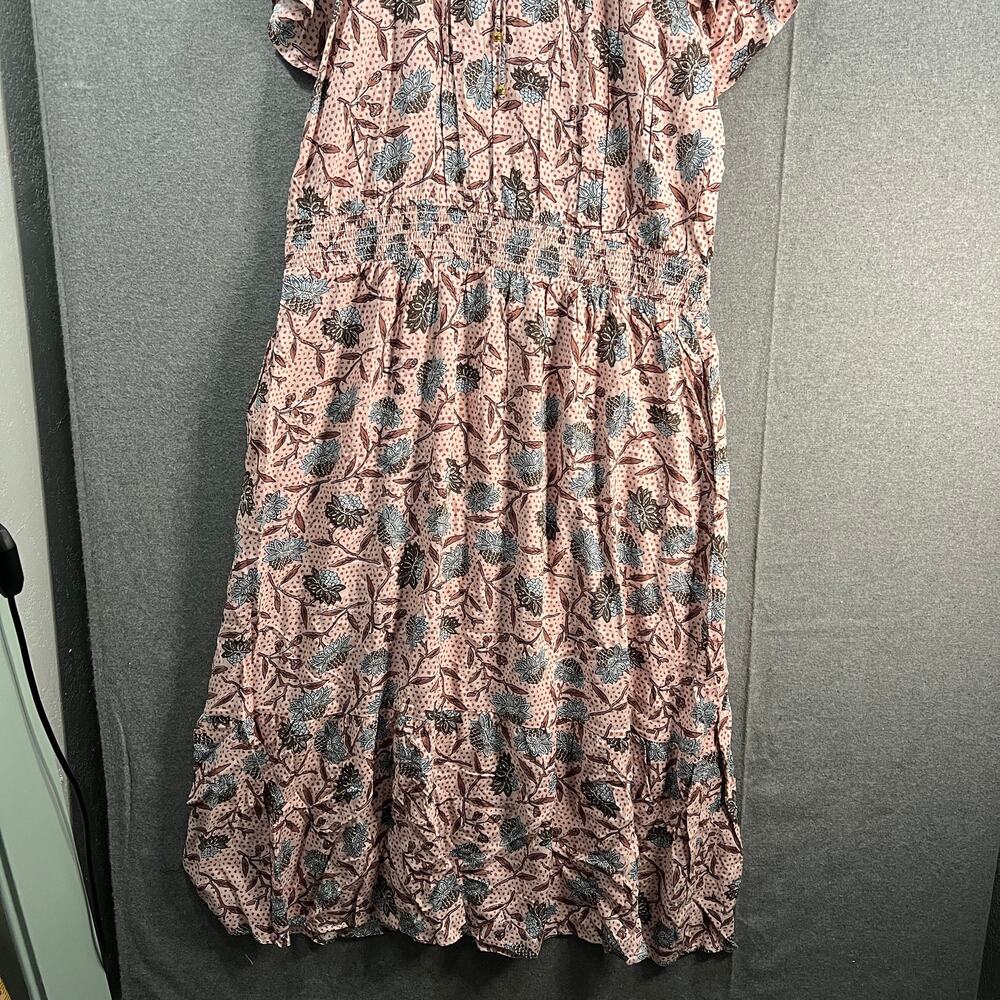 Destination 365 Women Dress  Regular Printed Short-Sleeve Midi Dress Size 1X - Picture 5 of 11